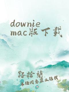downie mac版下载