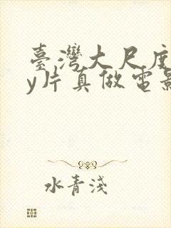 台湾大尺度gay片真做电影