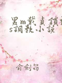 男m戴贞锁被女s调教小说