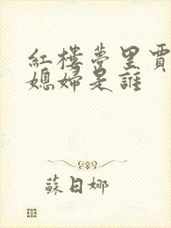 红楼梦里贾蓉的媳妇是谁