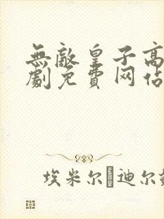 无敌皇子高清短剧免费网站