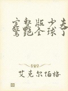 完整版少夫人她惊艳全球了
