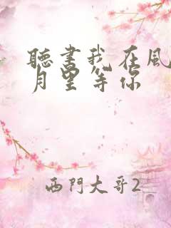 听书我在风花雪月里等你