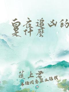 白夜追凶的真相是什么
