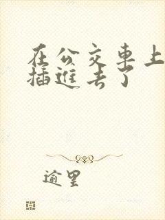 在公交车上被人插进去了