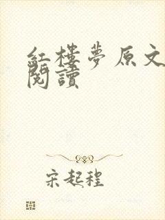 红楼梦原文在线阅读