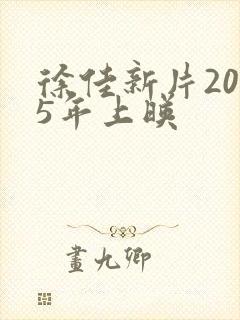 徐佳新片2025年上映