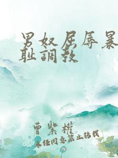 男奴屈辱暴露羞耻调教