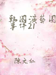 韩国演艺圈悲惨事件21