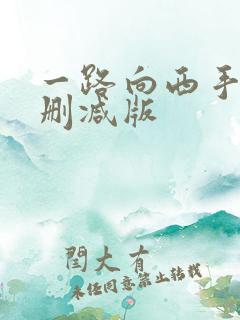 一路向西手机未删减版
