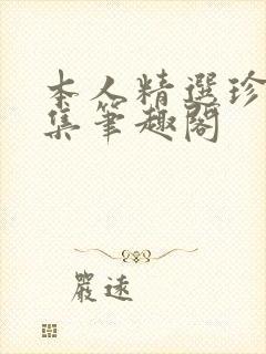 本人精选珍藏合集笔趣阁