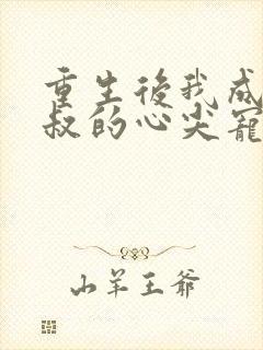 重生后我成了皇叔的心尖宠全集