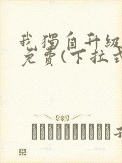 我独自升级漫画免费(下拉式)在线