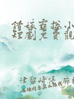 错嫁霸总小甜妻短剧免费观看全集