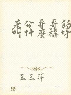老公哥哥的老婆叫什么称呼