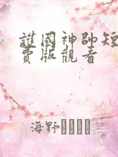 护国神帅短剧免费版观看