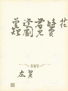 曾逢君时花照眼短剧免费
