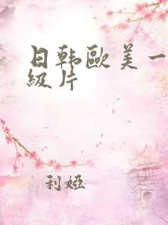 日韩欧美一级二级片