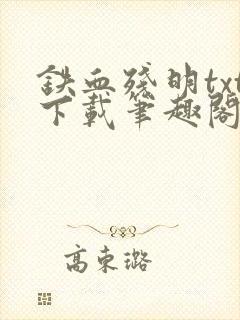 铁血残明txt下载笔趣阁
