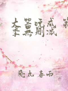 大器晚成 第一季无删减