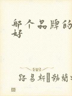 哪个品牌的浴巾好
