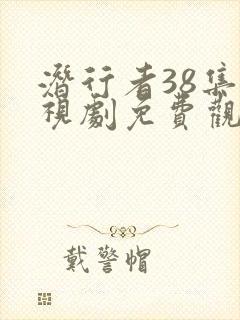 潜行者38集电视剧免费观看