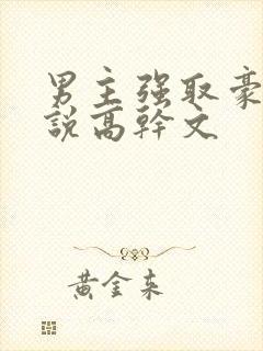 男主强取豪夺小说高干文