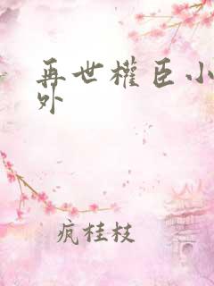 再世权臣小说番外
