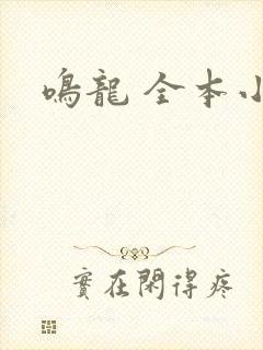 鸣龙 全本小说