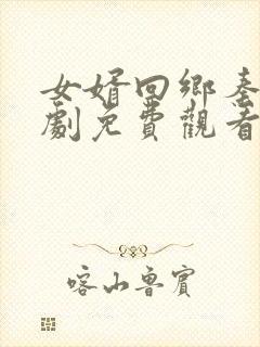 女婿回乡秦洛短剧免费观看