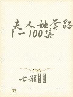 夫人她套路太深1一100集
