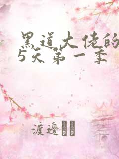 黑道大佬的365天第一季
