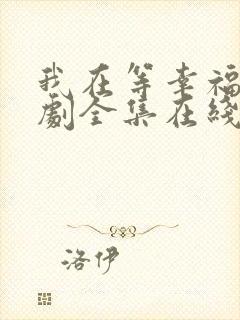 我在等幸福电视剧全集在线播放