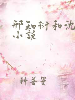 邢知衍和沈如霜小说