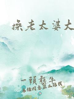 操老太婆大黑逼