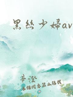 黑丝少妇av