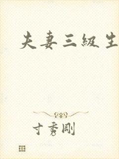 夫妻三级生活片