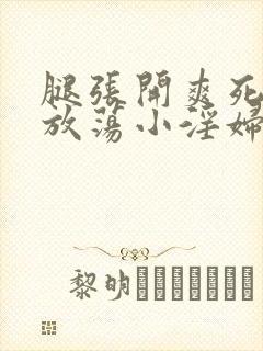 腿张开爽死你个放荡小淫妇