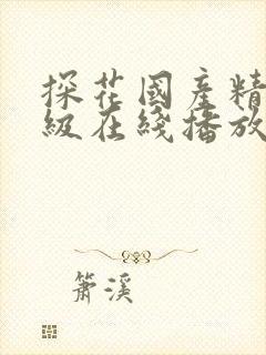 探花国产精品三级在线播放