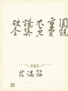 破镜不重圆短剧全集免费观看