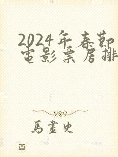 2024年春节电影票房排行榜