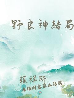 野良神结局