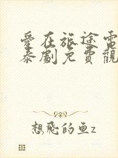 爱在旅途电视剧泰剧免费观看