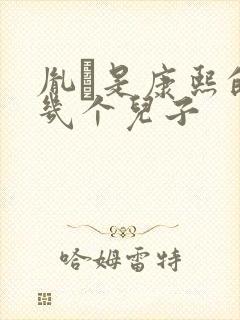 胤禵是康熙的第几个儿子