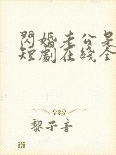 闪婚老公是总裁短剧在线全集