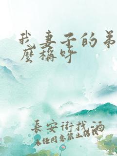 我妻子的弟弟怎么称呼