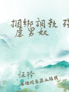 捆绑调教 强制 虐男奴