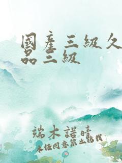 国产三级久久精品三级