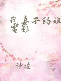 我妻子的姐姐2电影