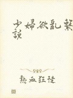 少妇欲乱系列小说